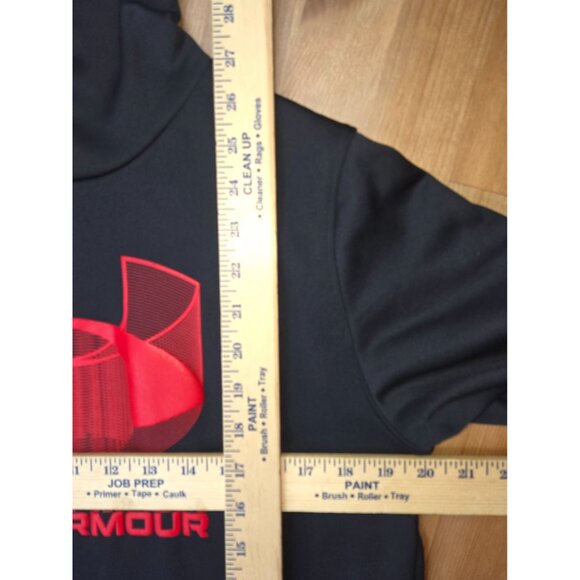 Under Armour Kids Loose Fit Coldgear Black Hoodie YXL - Picture 6 of 6